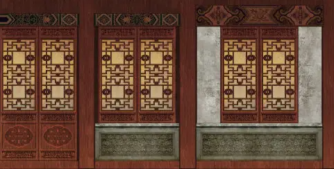 红河隔扇槛窗的基本构造和饰件