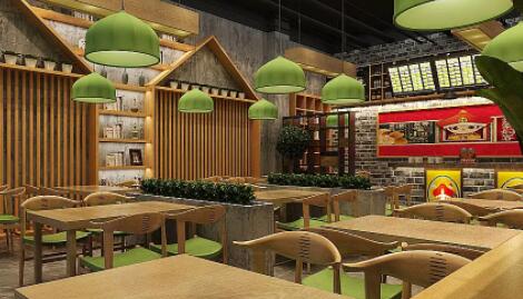 红河如何设计中式快餐店打造中式风味